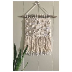 MOVING SALE!!! Woven Wall Hanging with tassels